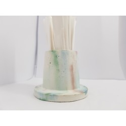Toothpicks holder Toothpicks stand Match Stand Train Match Stand Toothpick holder Concrete Toothpick Holder