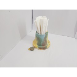 Concrete toothpick or match holder Rustic style Eco stand Bar organizer Kitchen appliance