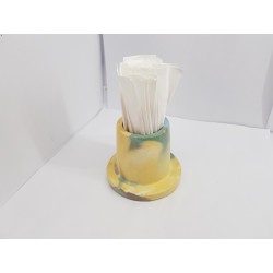 Concrete toothpick or match holder Rustic style Eco stand Bar organizer Kitchen appliance