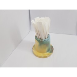 Concrete toothpick or match holder Rustic style Eco stand Bar organizer Kitchen appliance