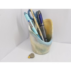 Pencil holder Handmade pencil holder Concrete pencil holder