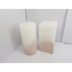 Set of candles Set of decorative candles Set of concrete candles Set of handmade candles Set of exclusive candles