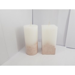 Set of candles Set of decorative candles Set of concrete candles Set of handmade candles Set of exclusive candles