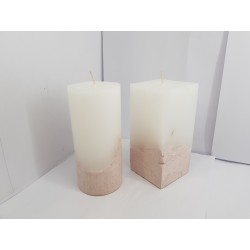 Set of candles Set of decorative candles Set of concrete candles Set of handmade candles Set of exclusive candles