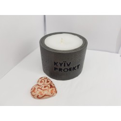 Candles with logo, Handmade...