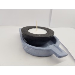 Decorative candlesticks Handmade Concrete Christmas candlestick Candle holders Christmas candlesticks