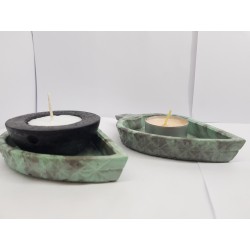 Decorative candlesticks Handmade Concrete Christmas candlestick Candle holders Christmas candlesticks