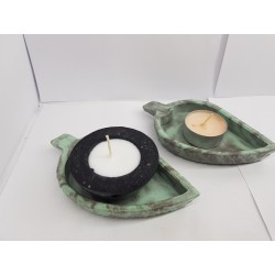 Decorative candlesticks Handmade Concrete Christmas candlestick Candle holders Christmas candlesticks