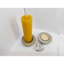 Candlestick Handmade candlestick Concrete candlestick Loft Beautiful candlesticks Exclusive candlesticks