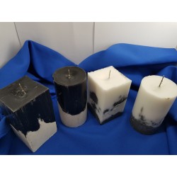 Yin Yang Candles "Yin-Yang" Set candles Yin Yang  Set of candles "Yin-Yang"