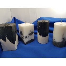 Yin Yang Candles "Yin-Yang" Set candles Yin Yang  Set of candles "Yin-Yang"