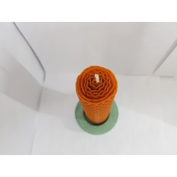 Beeswax candles Rolled beeswax candles Hand rolled beeswax candles Rolled wax candles Handmade candles Hand carved candles