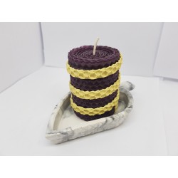 Beeswax candles Rolled beeswax candles Hand rolled beeswax candles Rolled wax candles Handmade candles Hand carved candles