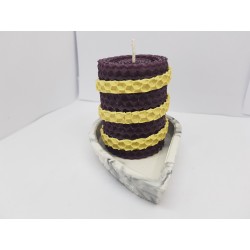 Beeswax candles Rolled beeswax candles Hand rolled beeswax candles Rolled wax candles Handmade candles Hand carved candles