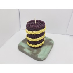 Beeswax candles Rolled beeswax candles Hand rolled beeswax candles Rolled wax candles Handmade candles Hand carved candles