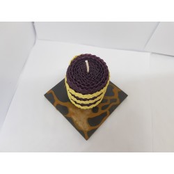 Beeswax candles Rolled beeswax candles Hand rolled beeswax candles Rolled wax candles Handmade candles Hand carved candles