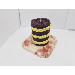 Beeswax candles Rolled beeswax candles Hand rolled beeswax candles Rolled wax candles Handmade candles Hand carved candles