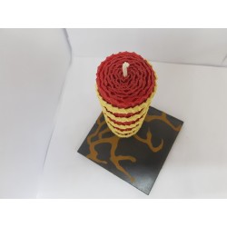 Beeswax candles Rolled beeswax candles Hand rolled beeswax candles Rolled wax candles Handmade candles Hand carved candles