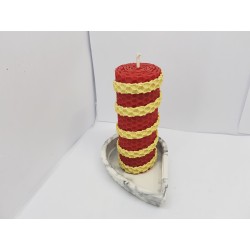 Beeswax candles Rolled beeswax candles Hand rolled beeswax candles Rolled wax candles Handmade candles Hand carved candles