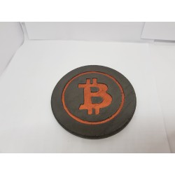 Bitcoin Concrete Bitcoin Coasters - Bitcoin Cryptocurrency coasters Concrete coasters Bitcoin