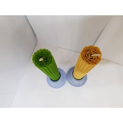 Set of candles Set of beeswax candles Set of candles with candlesticks Set of candles and candlesticks handmade