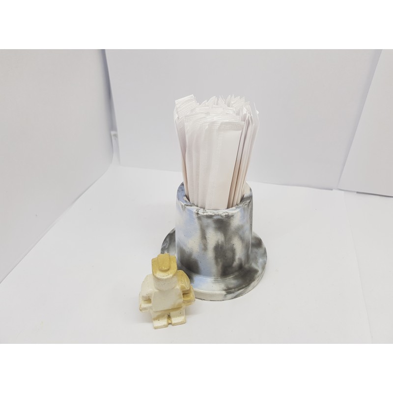 Toothpicks holder Toothpicks stand Handmade toothpick holder Concrete Toothpick Holder Toothpick Dispenser