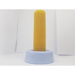 Set of candles Set of beeswax candles Set of candles with candlesticks Set of candles and candlesticks handmade