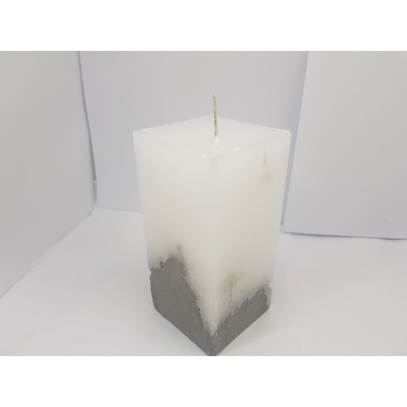 Candles Decorative candles Concrete candles Handmade candles Concrete base candles Loft candles Concrete Handmade