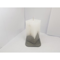 Candles Decorative candles Concrete candles Handmade candles Concrete base candles Loft candles Concrete Handmade