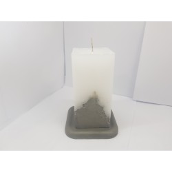 Candles Decorative candles Concrete candles Handmade candles Concrete base candles Loft candles Concrete Handmade