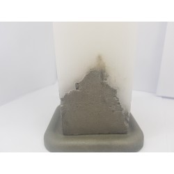 Candles Decorative candles Concrete candles Handmade candles Concrete base candles Loft candles Concrete Handmade