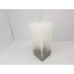 Candles Decorative candles Concrete candles Handmade candles Concrete base candles Loft candles Concrete Handmade