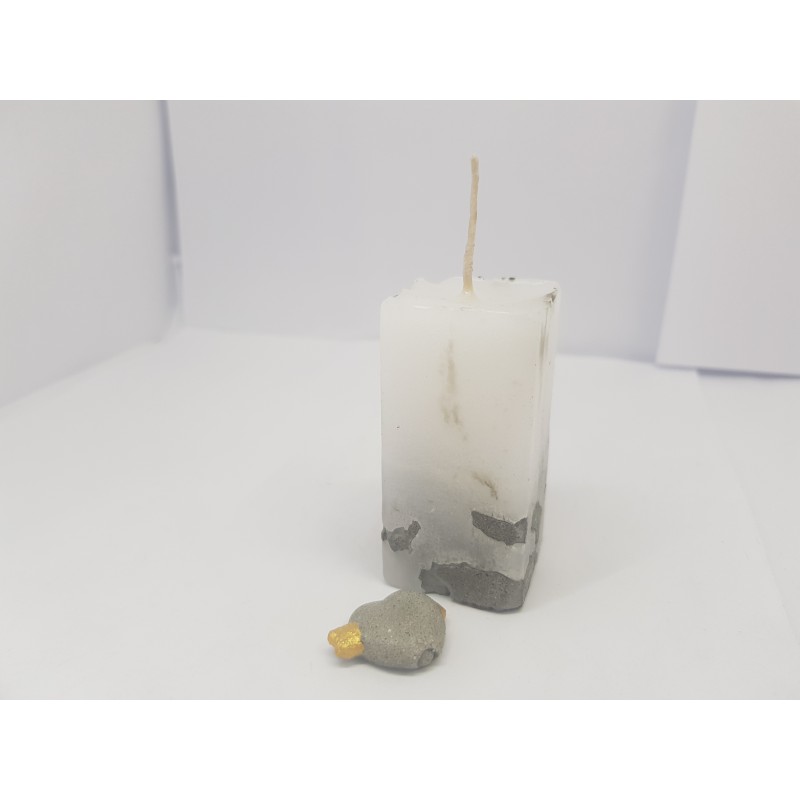 Candles Decorative candles Concrete candles Handmade candles Concrete base candles Loft candles Concrete Handmade