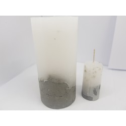 Candles Decorative candles Concrete candles Handmade candles Concrete base candles Loft candles Concrete Handmade