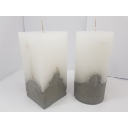 Set of candles Set of decorative candles Set of concrete candles Set of handmade candles Set of exclusive candles