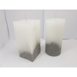 Set of candles Set of decorative candles Set of concrete candles Set of handmade candles Set of exclusive candles