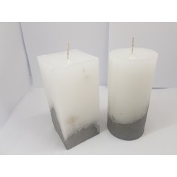 Set of candles Set of decorative candles Set of concrete candles Set of handmade candles Set of exclusive candles