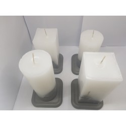 Set of candles Set of decorative candles Set of concrete candles Set of handmade candles Set of exclusive candles