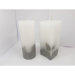 Set of candles Set of decorative candles Set of concrete candles Set of handmade candles Set of exclusive candles