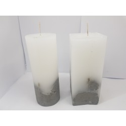 Set of candles Set of decorative candles Set of concrete candles Set of handmade candles Set of exclusive candles