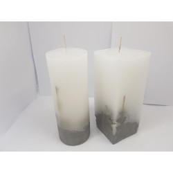 Set of candles Set of decorative candles Set of concrete candles Set of handmade candles Set of exclusive candles