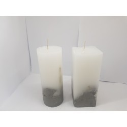 Set of candles Set of decorative candles Set of concrete candles Set of handmade candles Set of exclusive candles