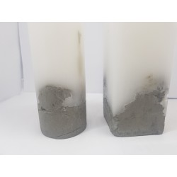 Set of candles Set of decorative candles Set of concrete candles Set of handmade candles Set of exclusive candles