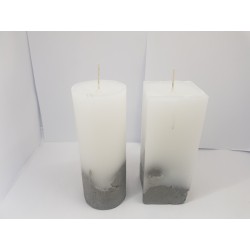 Set of candles Set of decorative candles Set of concrete candles Set of handmade candles Set of exclusive candles