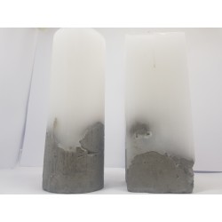 Set of candles Set of decorative candles Set of concrete candles Set of handmade candles Set of exclusive candles