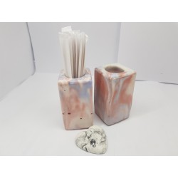 Toothpicks holder Toothpicks stand Handmade toothpick holder Concrete Toothpick Holder Toothpick Dispenser