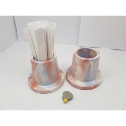 Toothpicks holder Toothpicks stand Handmade toothpick holder Concrete Toothpick Holder Toothpick Dispenser