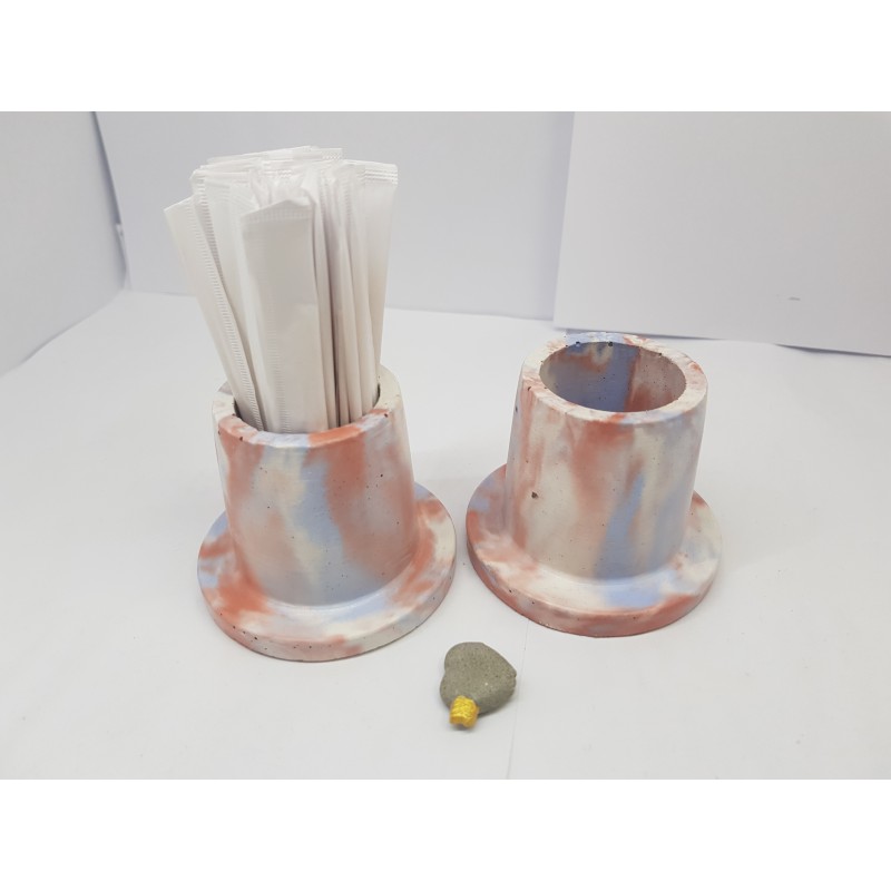 Toothpicks holder Toothpicks stand Handmade toothpick holder Concrete Toothpick Holder Toothpick Dispenser