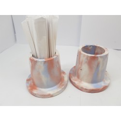 Toothpicks holder Toothpicks stand Handmade toothpick holder Concrete Toothpick Holder Toothpick Dispenser