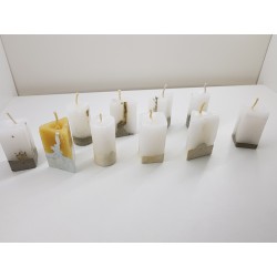 Candles Decorative candles Concrete candles Handmade candles Exclusive candles